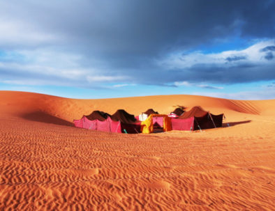 Morocco desert camp