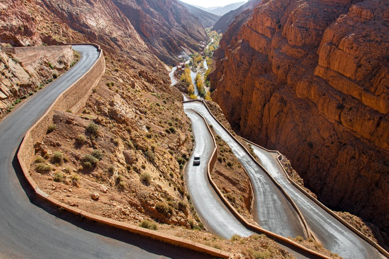 What do in Dades Gorge